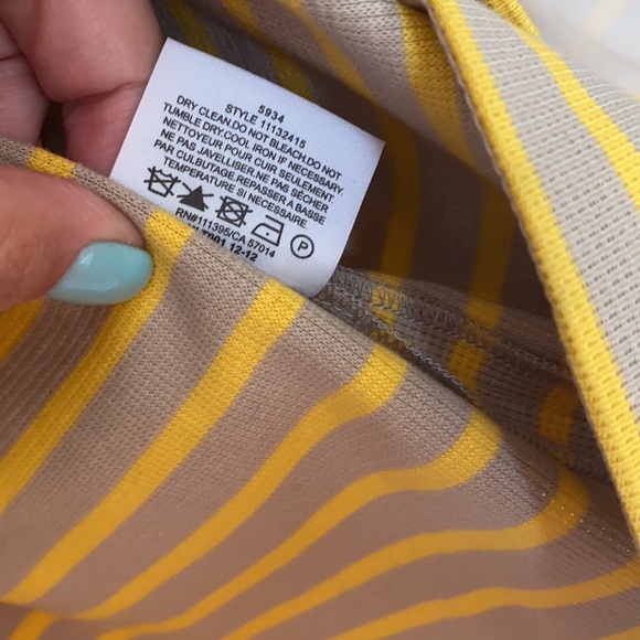 Authentic Tory Burch Striped Dress Large - Picture 6 of 6